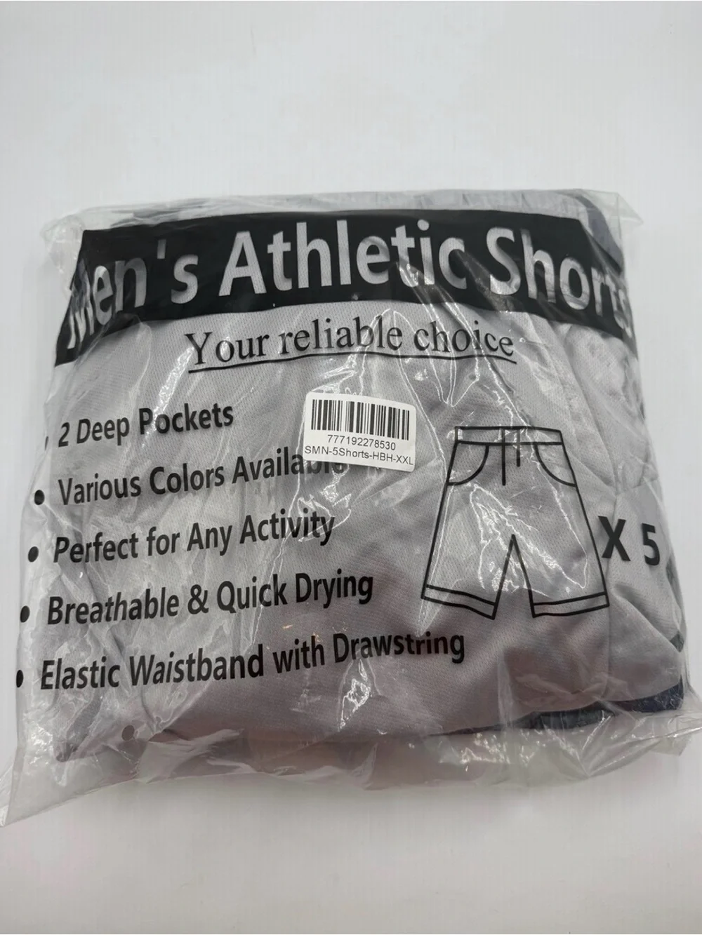 Men's Performance Knit Shorts - Black, Gray, Navy, Olive
